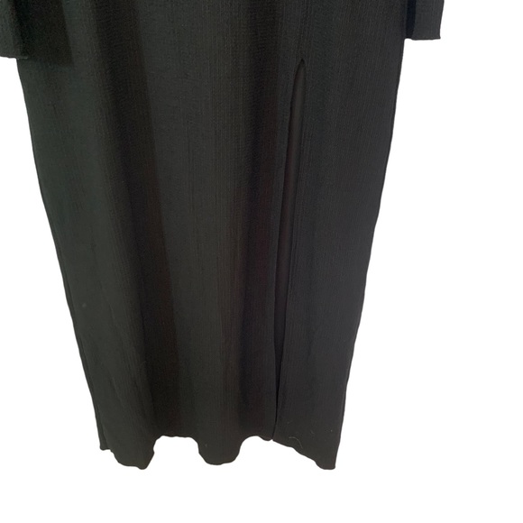 Tularosa Dianne Dress Open Back Maxi with Slit Black XL NWT - Picture 7 of 13